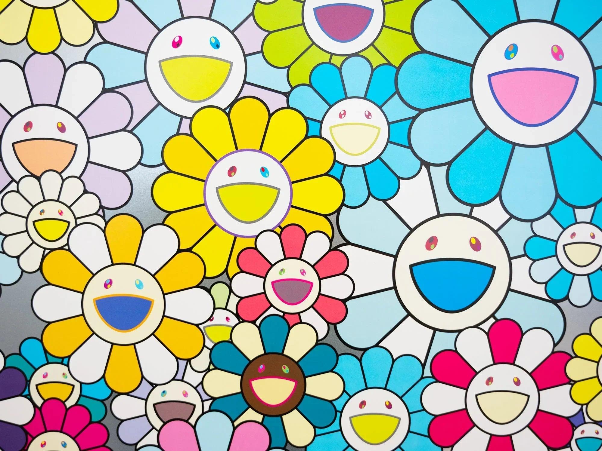 Takashi Murakami-Champagne Supernova Blue