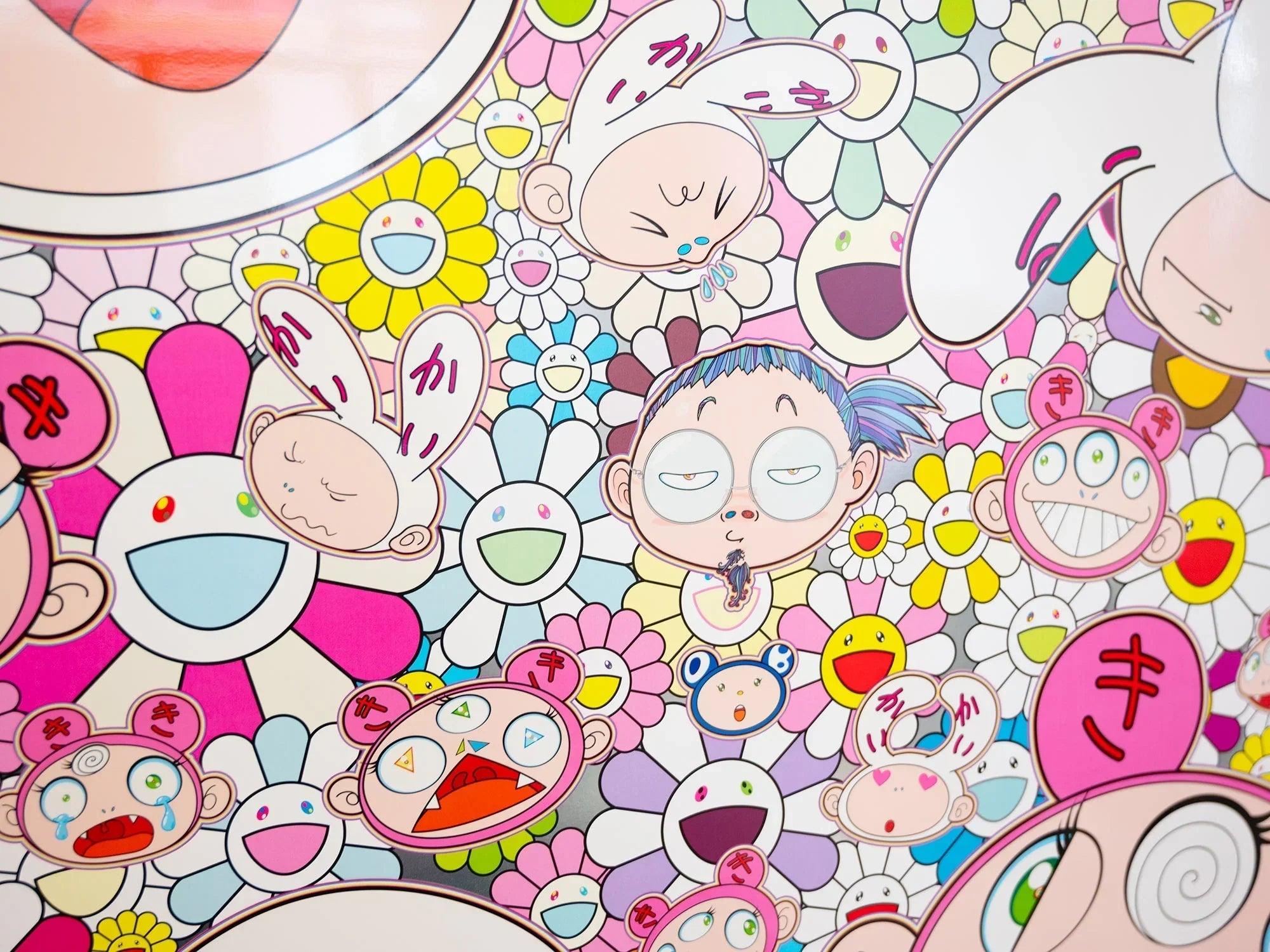 Takashi Murakami-You have all sorts of ups and downs. Right, Kaikai and Kiki?!